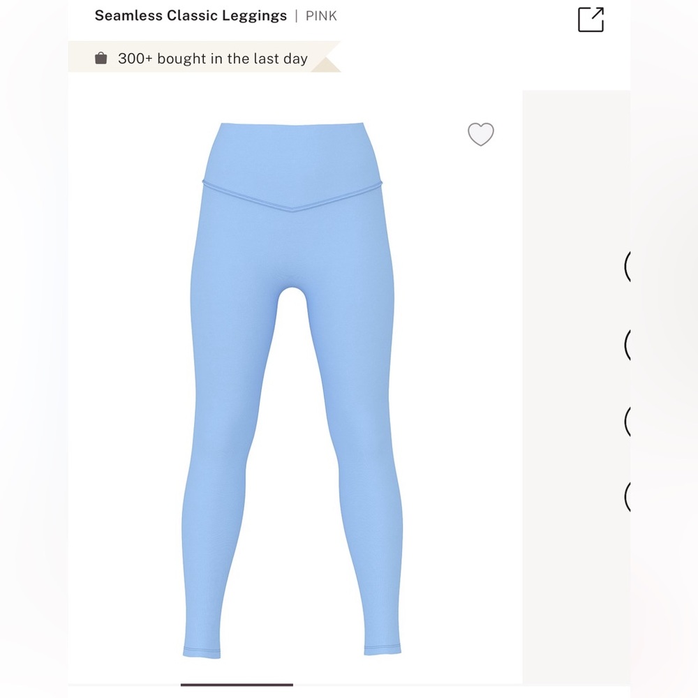 PINK Seamless Classic Leggings